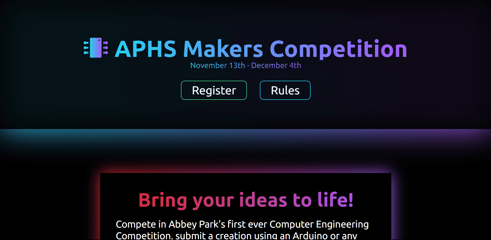 APHS Makers Competition