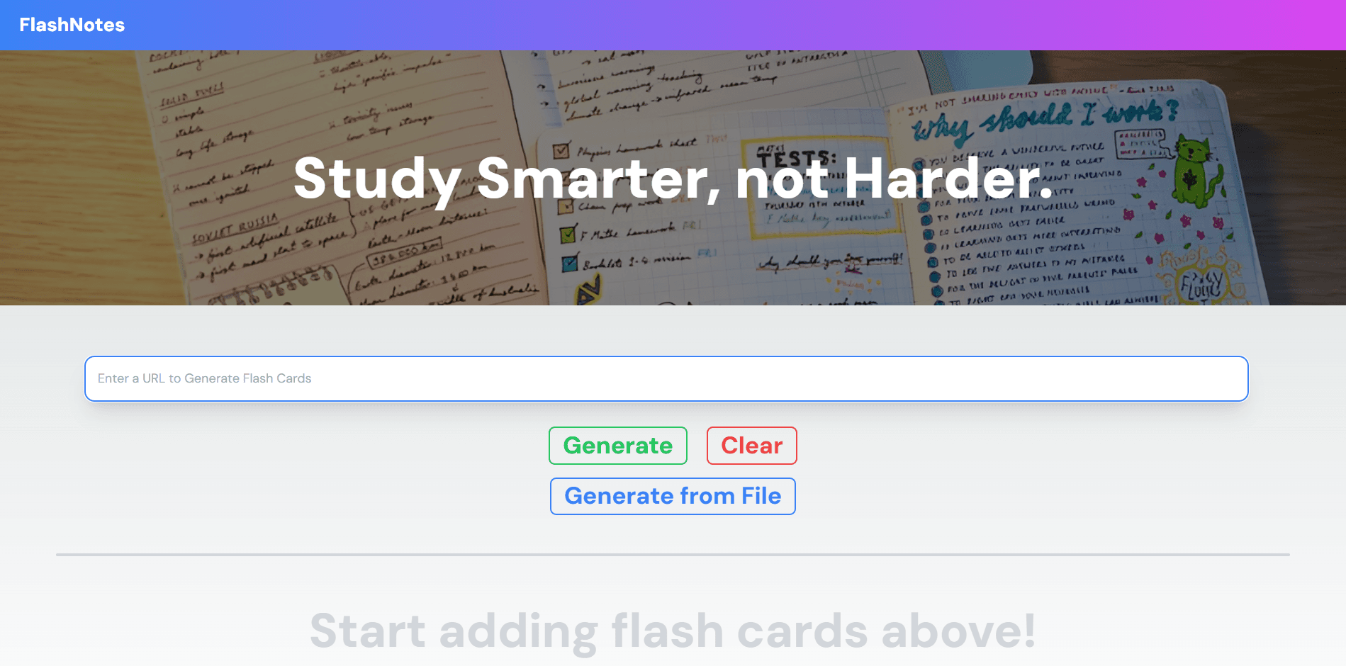 FlashNotes