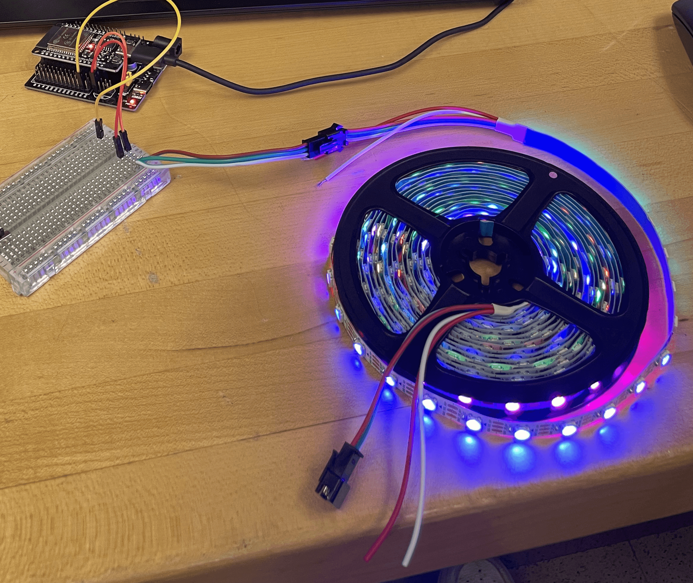 Testing the LED